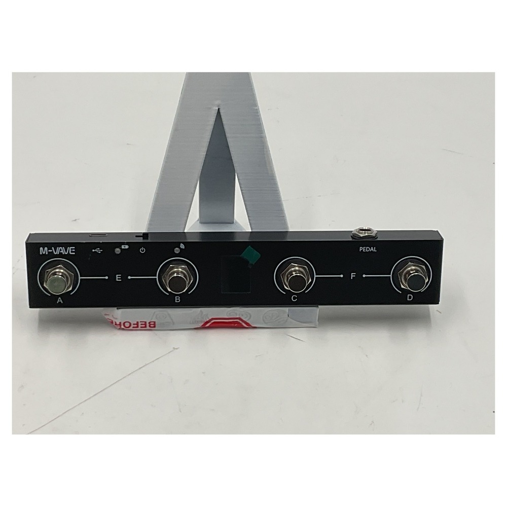 M-VAVE Chocolate Wireless MIDI Foot Controller‎ Bluetooth 4-Switch USB-C
